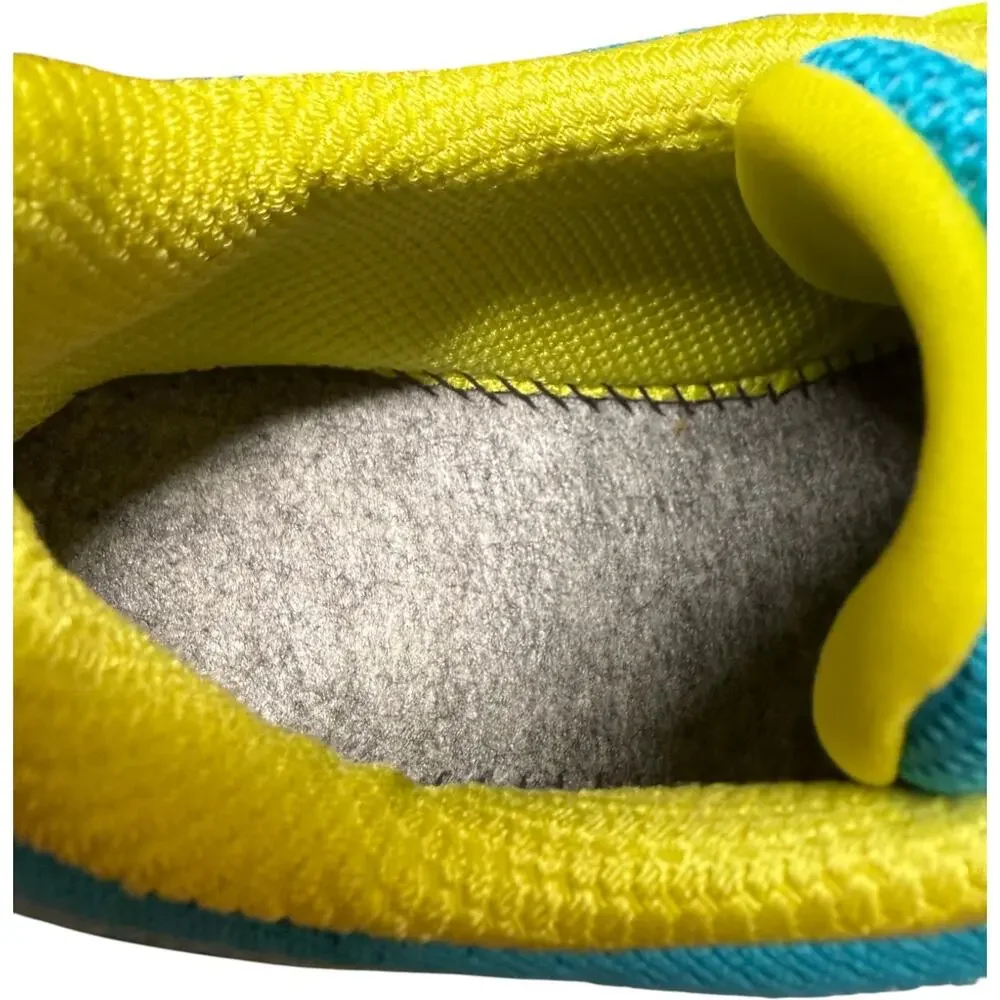 ORTHOFEET 986 Coral Women 8 Orthopedic Walking Sneakers Turquoise Orthotic *READ
